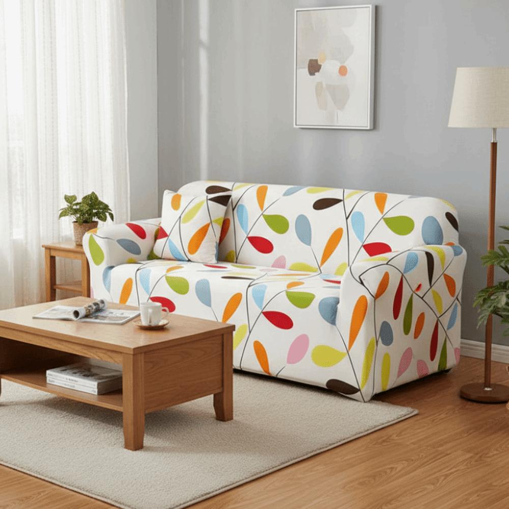Protector Cover High Elasticity Sofa Cover Print Design Removable Sofa Protector Soft Washable Sofa Towel Home Decor