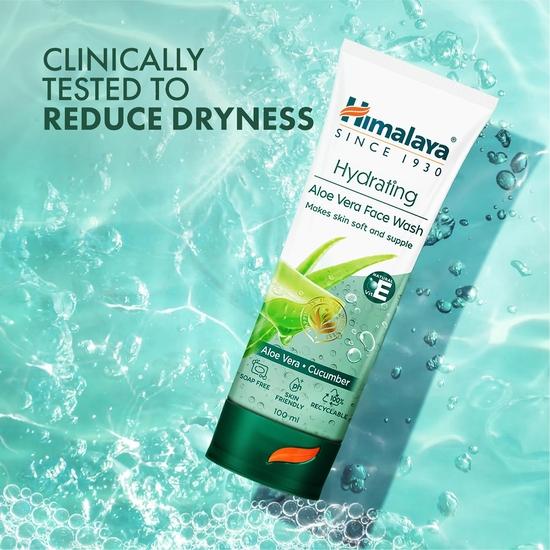 Himalaya Face Wash - Aloe Vera, 200ml Bottle