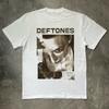 Heißes Deftones Around The Fur T-Shirt Unisex Weißes Baumwoll-T-Shirt Größe S-5XL
