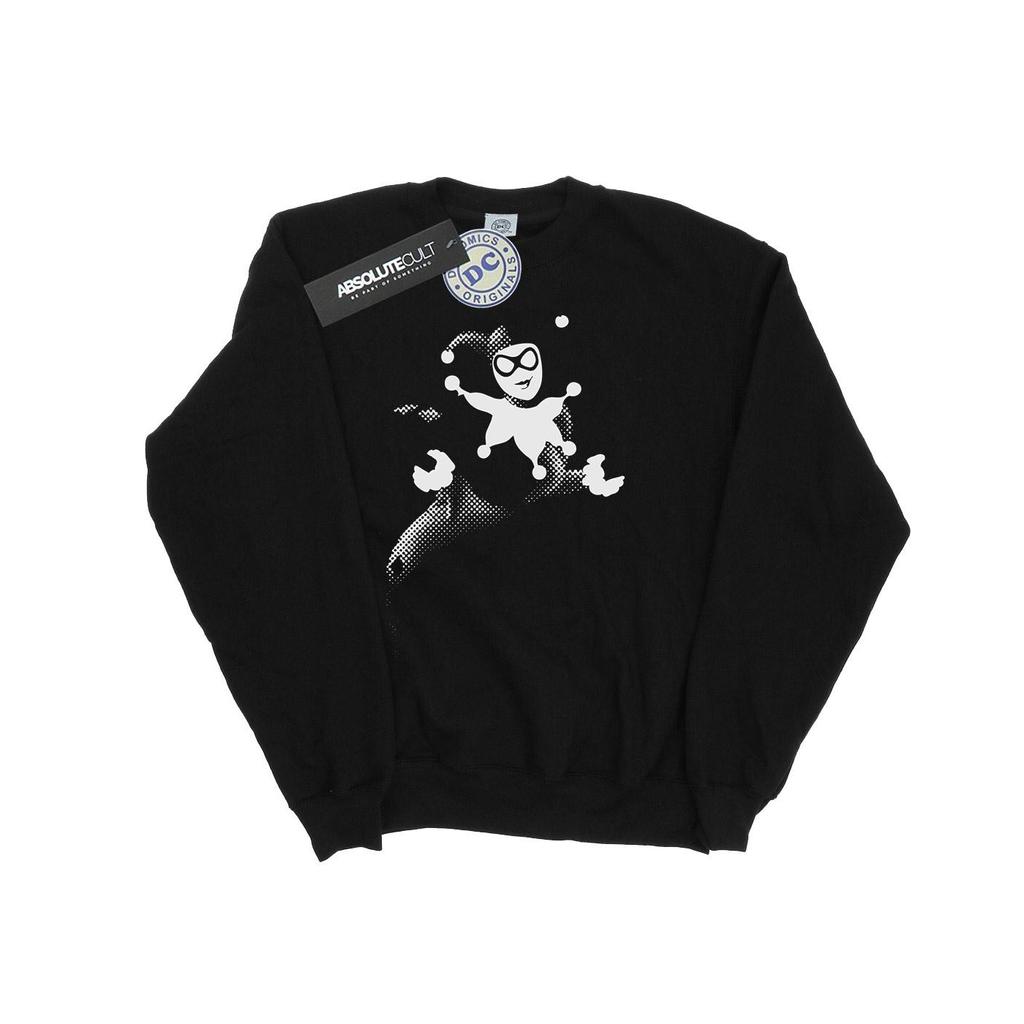 DC Comics Mens Harley Quinn Spot Sweatshirt