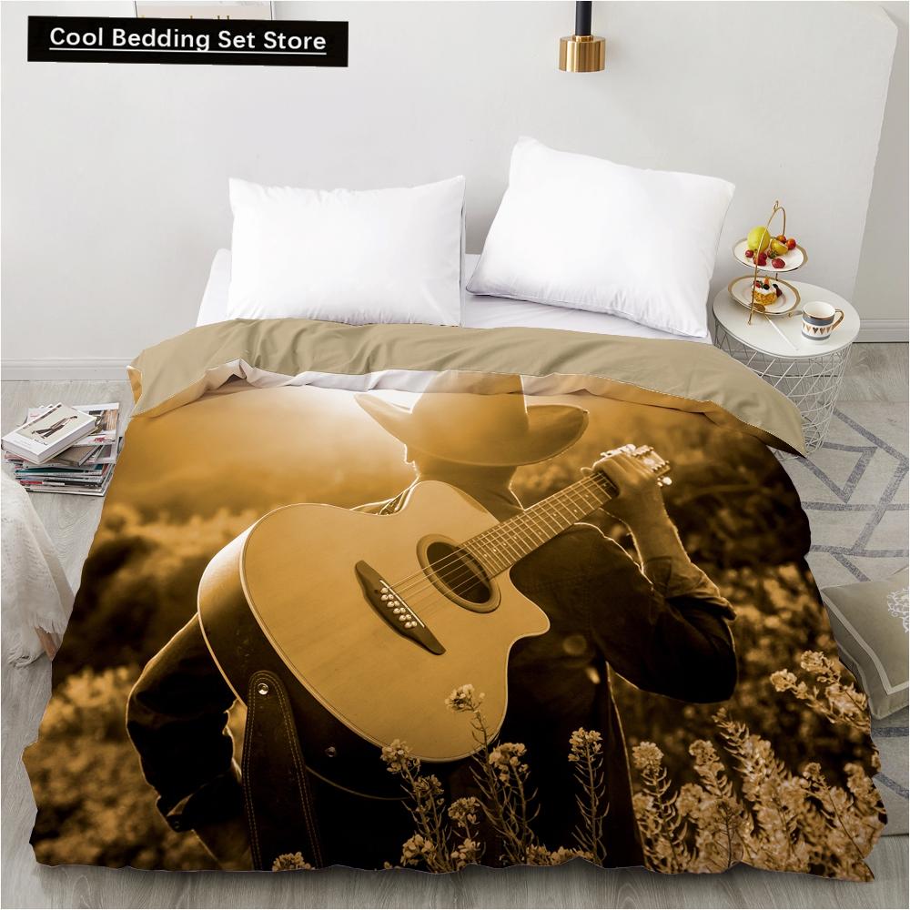 Westernowy Kowbojski Zestaw Pościeli King Queen w Stylu Vintage Rodeo Poszwa na Kołdrę Męska Młodzieżowa Chłopięca Koń Poszwa na Kołdrę Poliestrowa Poszwa na Kołdrę