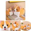 Adorable Corgi Dog Plush Toy Cute Car Accessory Hug Pillow Gift For Kids And Friends