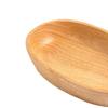 Sushi-Schale, Holz-Auffangtablett, dekorative Lebensmittelpräsentation, japanisches ovales Snack-Servieren für