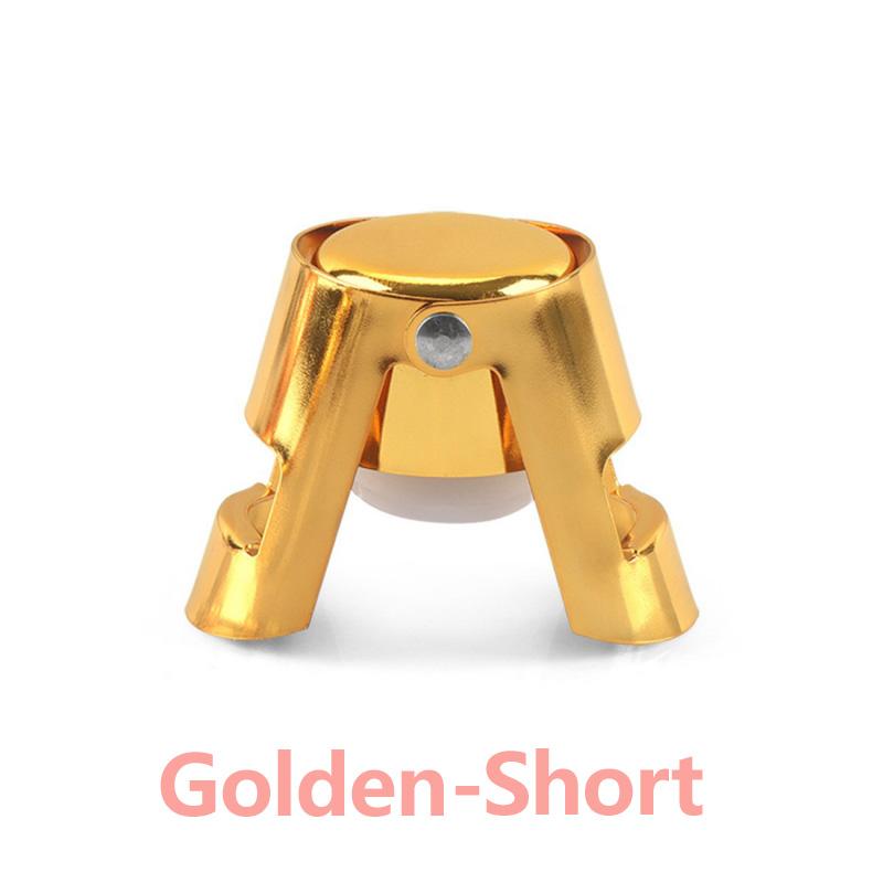 Portable Stainless Steel Champagne Sparkling Stopper Sealing Bottle Cap Wine Bottle Stopper Wine Beer Bottle Cork Plug
