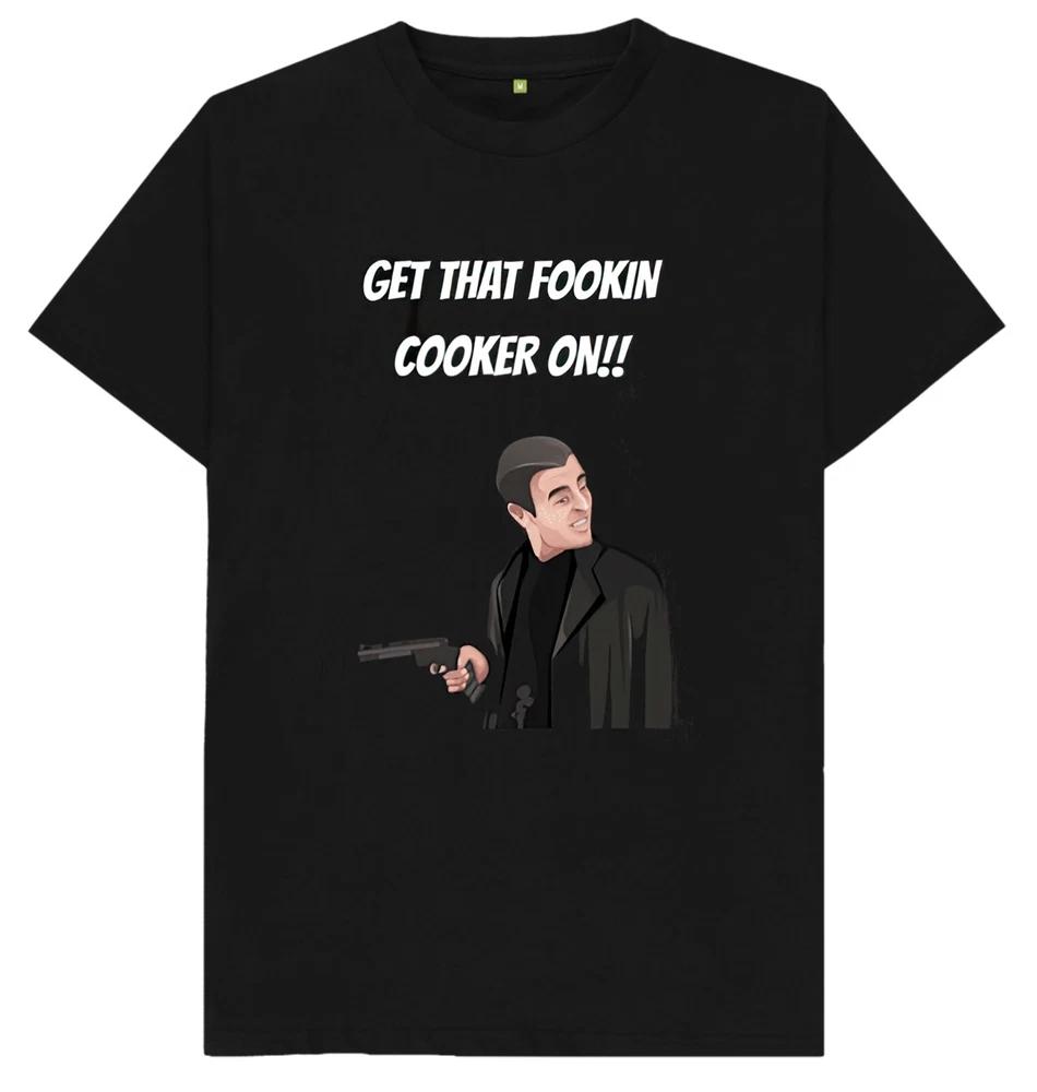 Mach diesen verdammten Kocher an Comedy-TV-Show Max Paddy Lustiger Witz Humor Geschenk T-Shirt