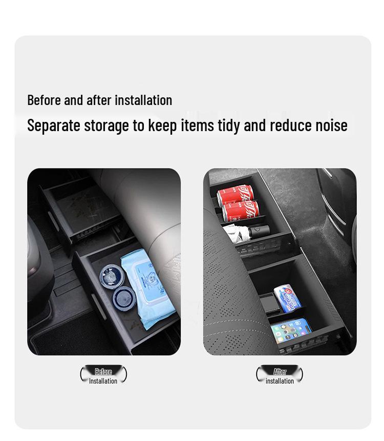 Zeekr 7X Second Row Seat Storage Organizer - Car Interior Accessory