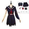 2025 Shimizu Hinako Cosplay Costume Sailor Uniform And Claw Prop Gloves SILENT HILL f Costumes The Fox Hinako's Damaged Uniform