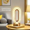 Touch 3D Crystal Moon Track Square Star Ball LED Night Light USB Rechargeable Galaxy Lamp Color Changing Kids Bedroom Home Decor