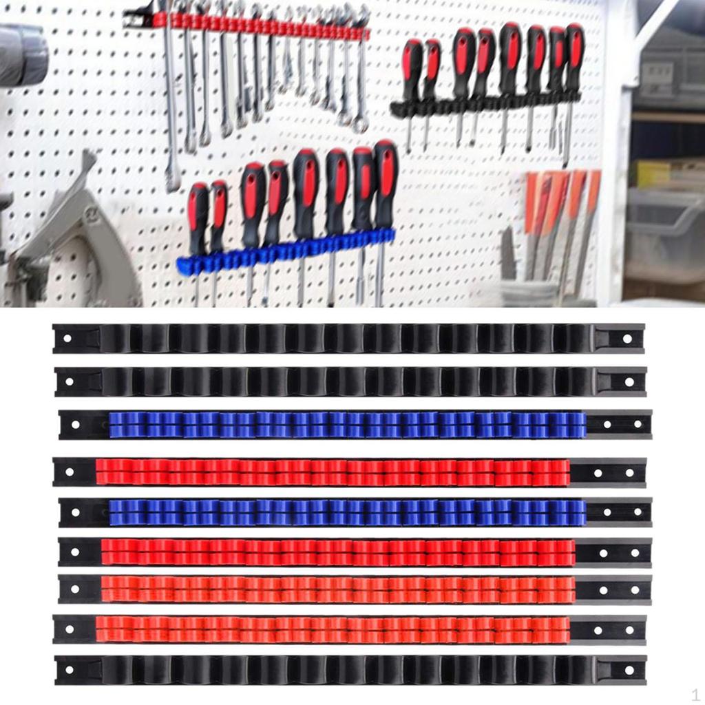 Crochet Wrench Screwdriver -Organizer Rack Hardware Tool Display Wall Montage Rautal Holder