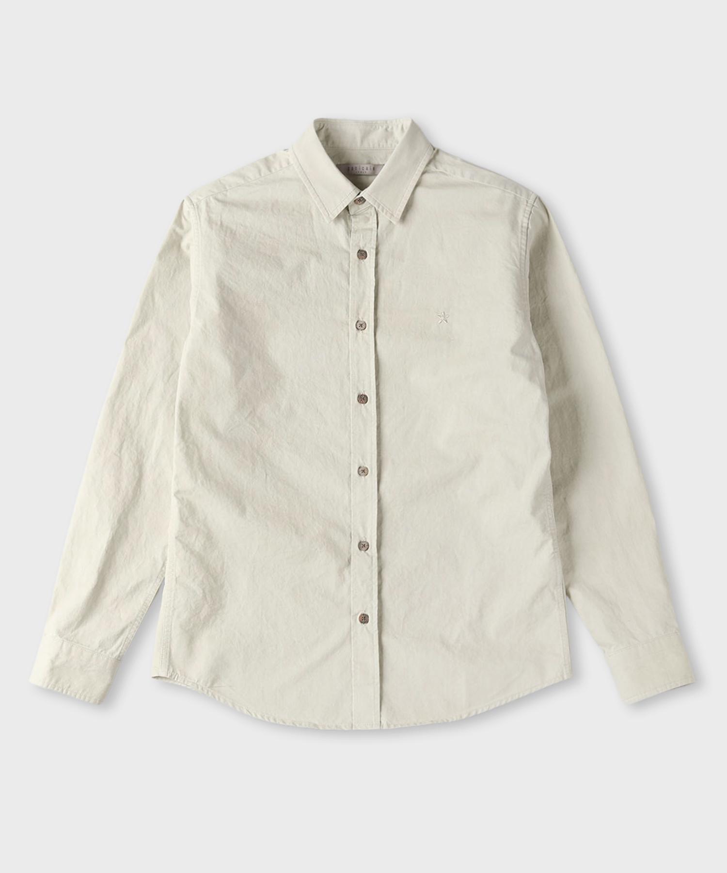 Серая хлопковая рубашка Panicalle Regular Fit Gray/M