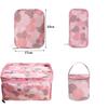 2025 Knitting & Crochet Yarn Organizer Bag - Square Storage for Needles & Hooks