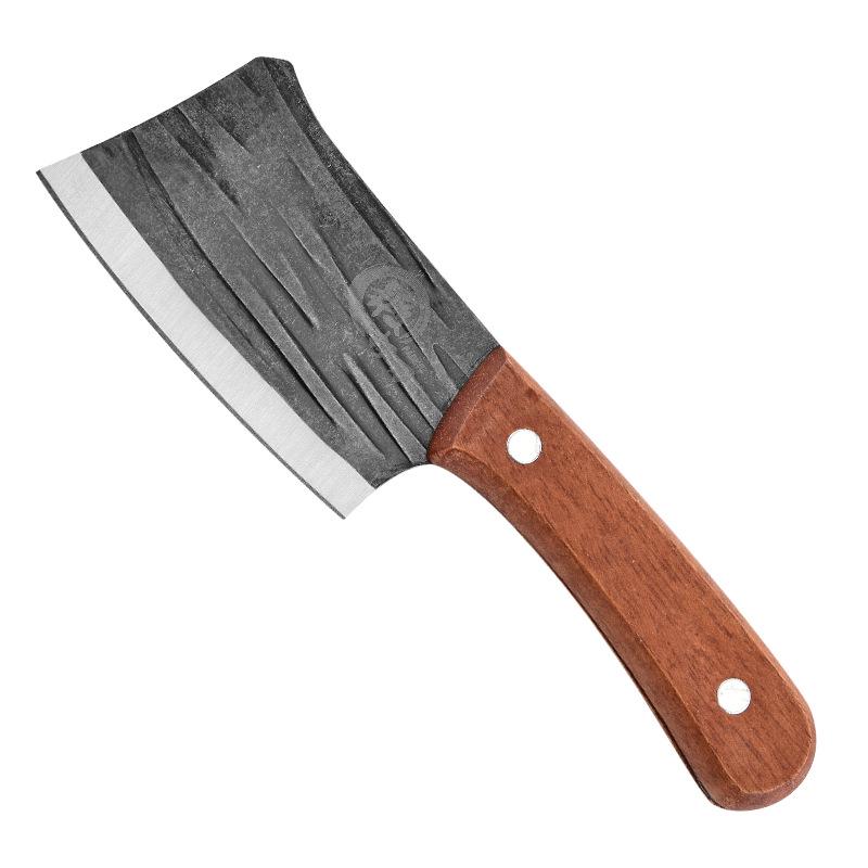Mini kjøkkenkniv i rustfritt stål - Bærbar for hybler og utendørs, Perfekt for grønnsaker og kjøtt.