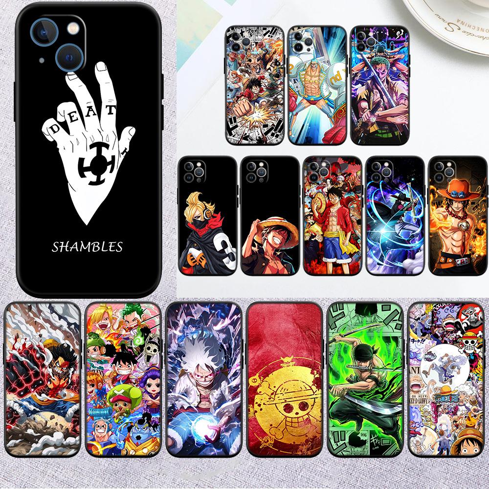 Capa de Celular de Alta Qualidade Anime One Piece para Redmi Note 13 14 Pro+ Plus A3 13X 13C 14S 14C