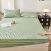 Class A Waterproof Quilted Mattress Protector - Dustproof, Skin-Friendly, Single/Double Bed Cover.