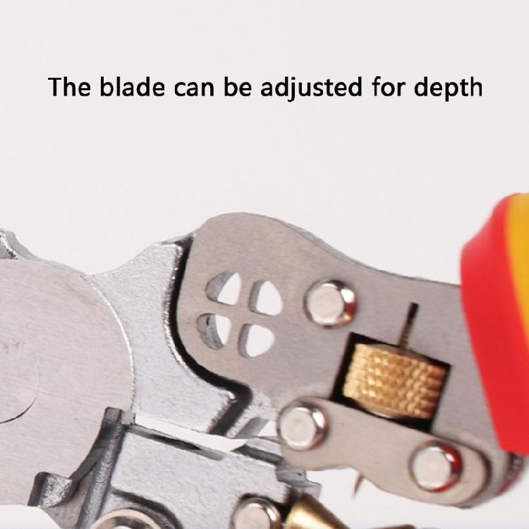 Wire Stripper Tool Multifunction Wire Strippers Electrical 8 in 1 Wire Cutter Wire Crimper Adjustable Wire Stripping