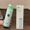 TYESO 750ML Portable Sports Cold Water Bottle with Non-slip Thick Sleeve Leakproof Outdoor Drinking Cup for Daily Use with Coffee Sticker