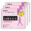 Bulk Purchase: Sarasaty Sararie Natural Linen Scent Panty Liners, 72 Sheets X 3 Packs