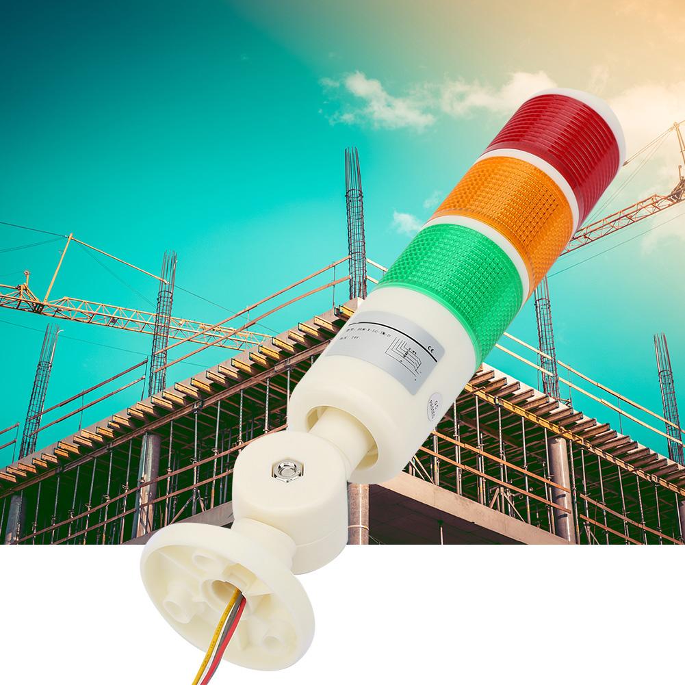 Red /Green/Orange CNC Machine Warning LED Indicator Signal Light 24V DC