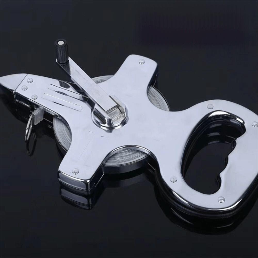Open Reel Metric Scale Tape High Quality Stainless Steel Rule  Professional Surveying