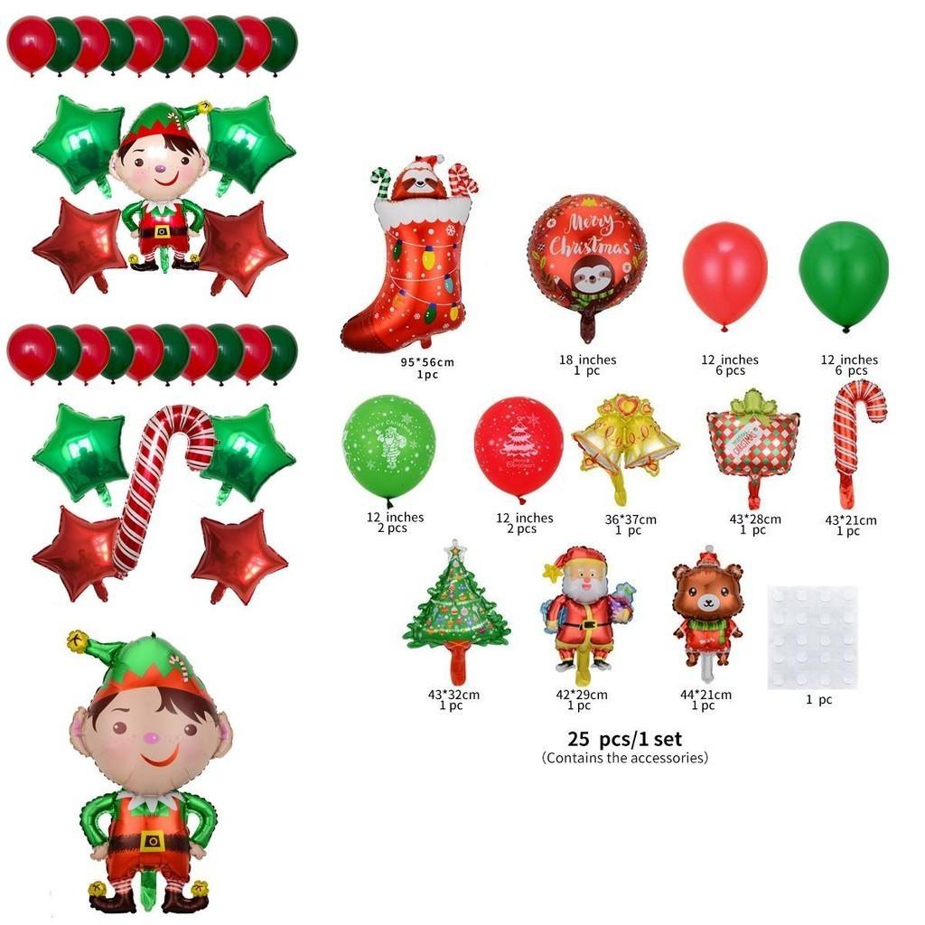 Wiederverwendbare und langlebige Weihnachtsluftballons für jeden Anlass