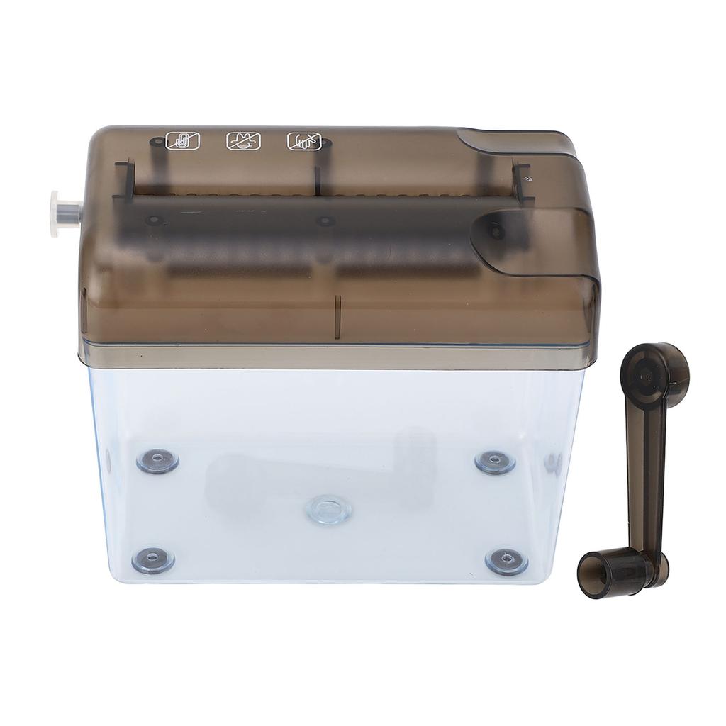 Mini Hand Shredder Handheld Portable Manual A6 Documents Paper Cutting Tool Office Desktop