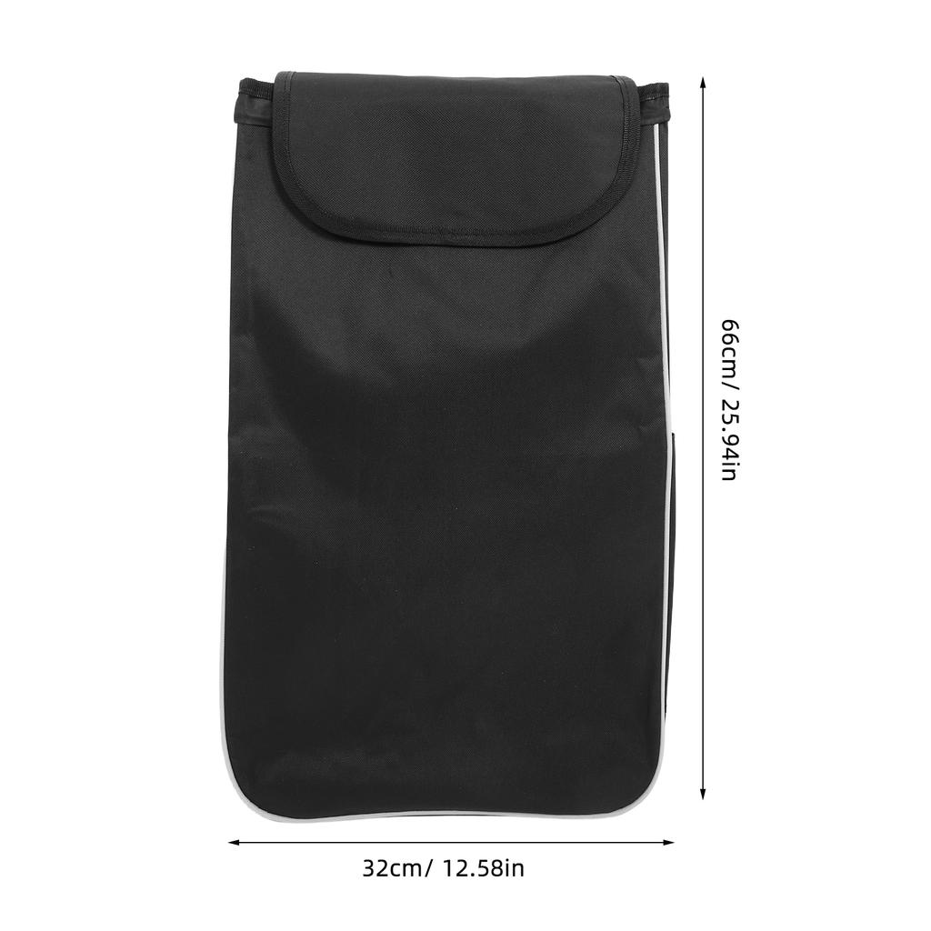 Shopping Cart Replacement Bag 25.94X12.58X7.86" Waterproof Oxford Foldable Trolley Storage Pouch Side Pockets Heavy Duty