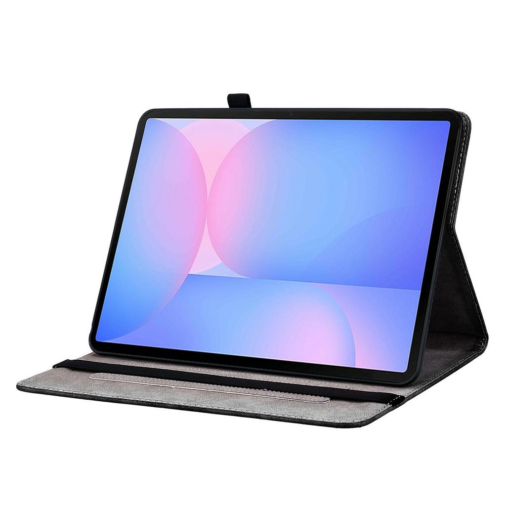 For Samsung Galaxy Tab S10 FE+ Leather Case Pattern Printed Stand Tablet Cover with Card Slots