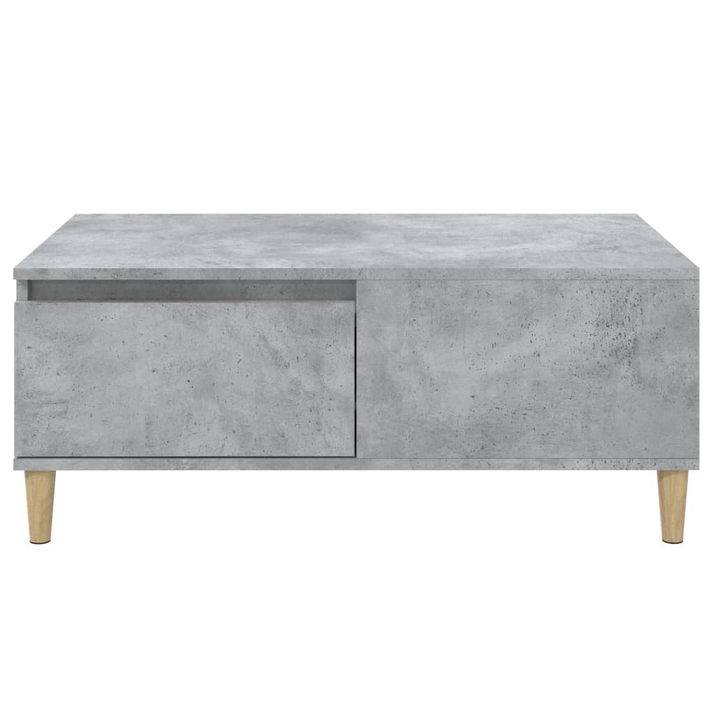Vidaxl Coffee Table, Concrete Grey, 90X50X36.5 Cm