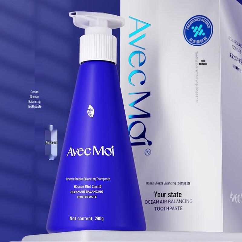 

Avec Moi Ocean Breeze Probiotic Whitening Toothpaste