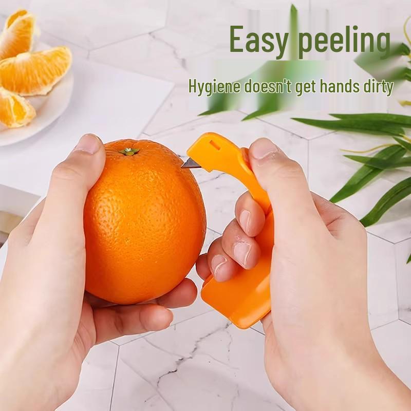 Get 4 Free with New Orange Peeler: Multifunctional Folding Finger Grapefruit Peeler - 0.01 Offer!