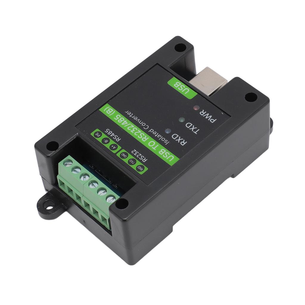 USB to RS232 RS485 Converter FT232RNL Chip Industrial Grade Isolated USB Converter with 3 LED Indicator for Windows for