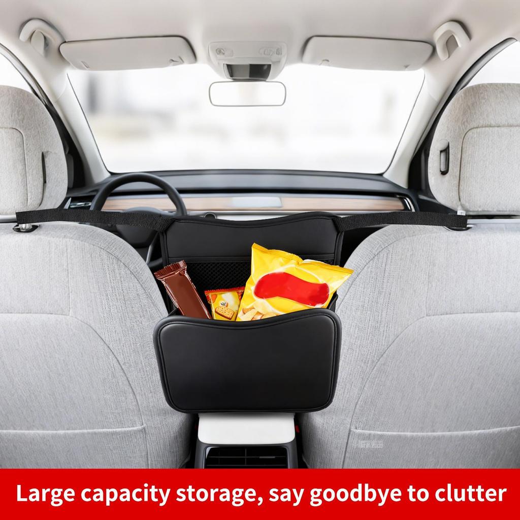 Zwischensitz Auto Organizer PU Leder Hülle Mit Fächern Zwischen dem Sitz Aufbewahrungstasche Für Snack Schlüssel Tasse Geldbörse SUV Rücksitz