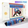Cartoon Penguin Pingu Pattern Mouse Pads Anti-slip Rubber Computer Keyboard Mats Gamer Balance Decoracion Deskmat Laptop Carpets