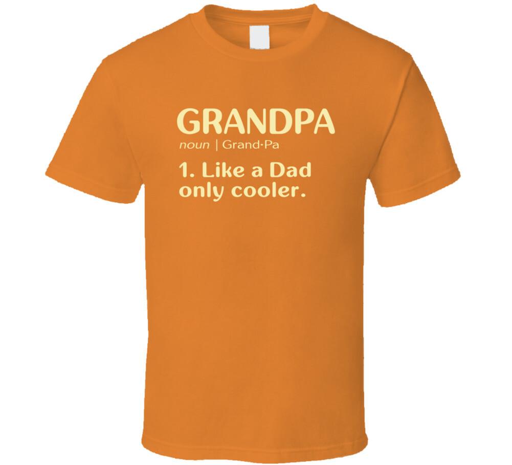 

Grandpa Dictionary T Shirt Mens Womens Tees Top S