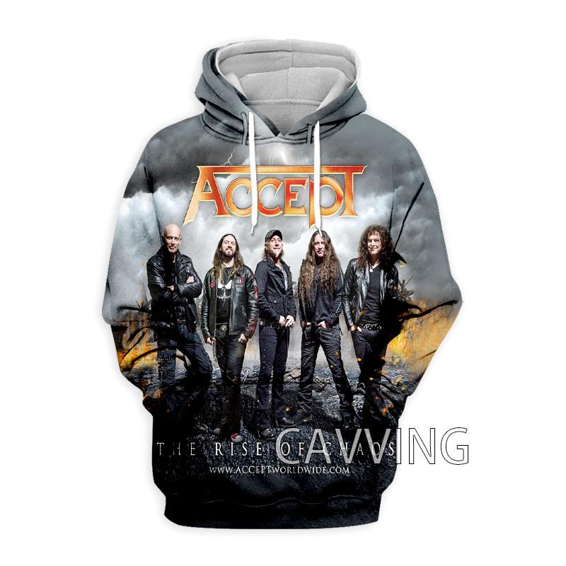 

Новая мода 3D принт рок-группа Accept толстовки с капюшоном толстовки с капюшоном Harajuku толстовки с капюшоном топы одежда для женщин/мужчин XL