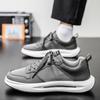 New Fashion Men 's Four Seasons Comfortable Thick Sole Shoes Students BoysTrending Soft Sole Breathable Casual Running Sneakers