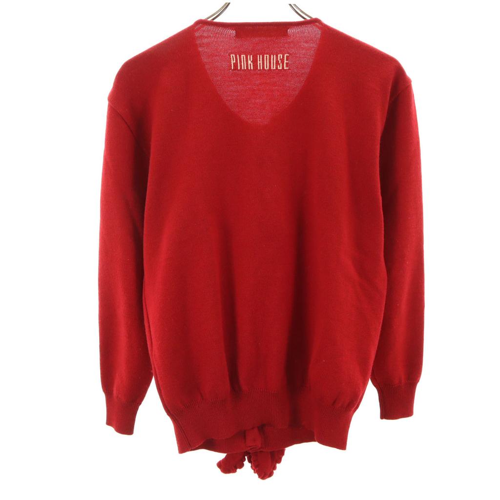 PINK HOUSE Wolle Langarm Strickjacke Rot Damen Gebraucht