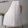 GMXIA 28 Colors Women's Fashion Casual Summer Spring Leisure Skirt