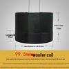 99.5mm Bass Voice Coil, 99.8 High Power, White/Black Aluminum Glass Fiber 100-Core Speaker Repair Parts