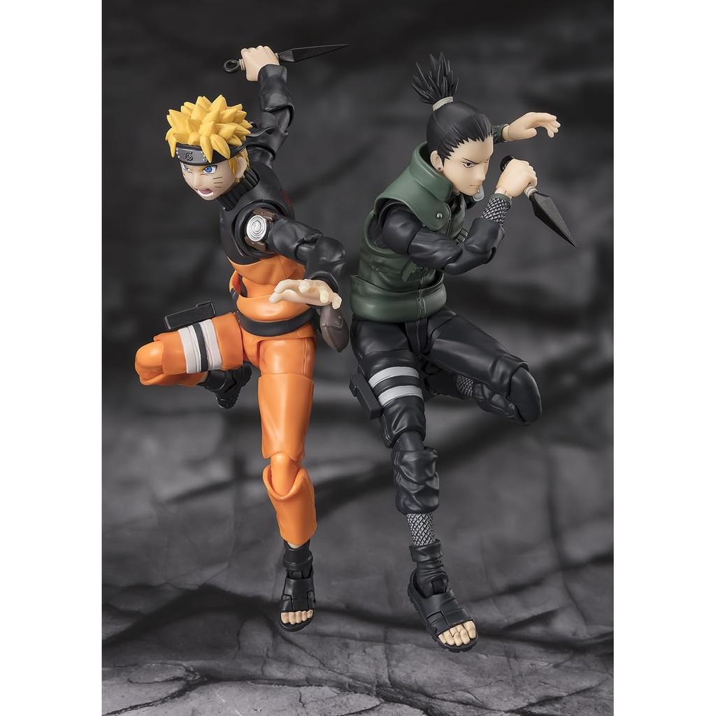 Naruto Shippuden Shikamaru Nara S.H. Figuarts TAMASHII NATIONS 145mm PVC ABS Painted Action Figure