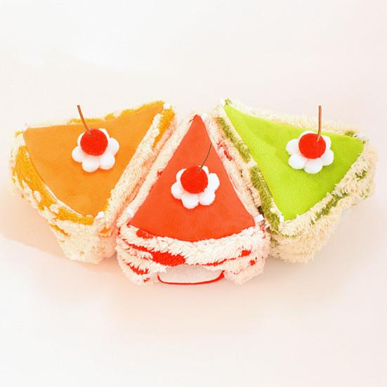 Winter Warm Hamster Hideout Triangular Cake Bed, Plush Hanging Hammock, Cozy Cave Pet for Gerbils Cage Accessory Small Pets Guinea Pig Hedgehog Parrot