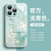 Applicable to Apple 11promax mobile phone case new iphone11 liquid glass 11plus good-looking 11 butterfly 11
