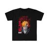 Trendy Summer Bleach Ichigo Kurosaki Graphic T-shirt, Unisex Soft Comfortable Anime Top Women And Men T-shirt