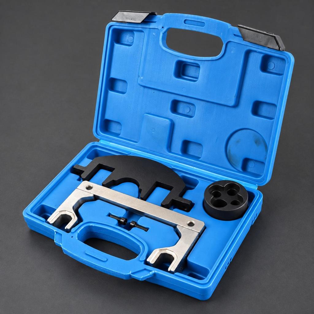 Fuels Engine Timing Tool Kit Dedicated with Carrying Case for Garage Repairs,