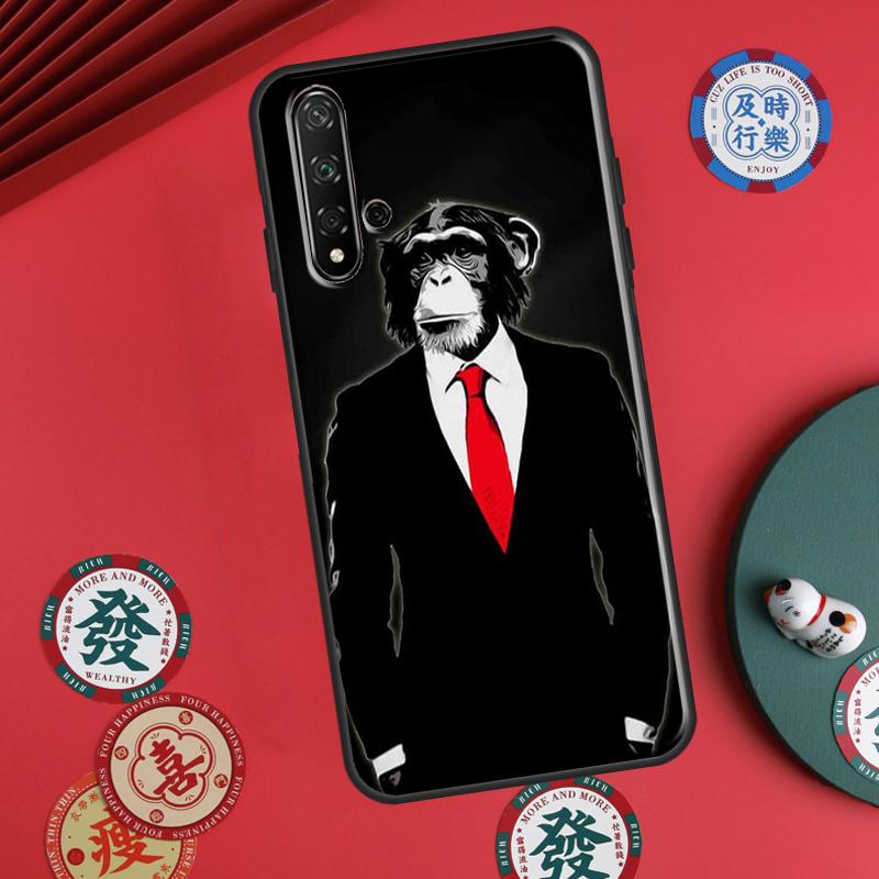 Cartoon Monkey For Huawei P30 P20 P40 Lite P60 Pro Nova 5T 12s 12i 11i Y90 Y70 Y60 Y61 Y91 Y72 9 10 SE Case