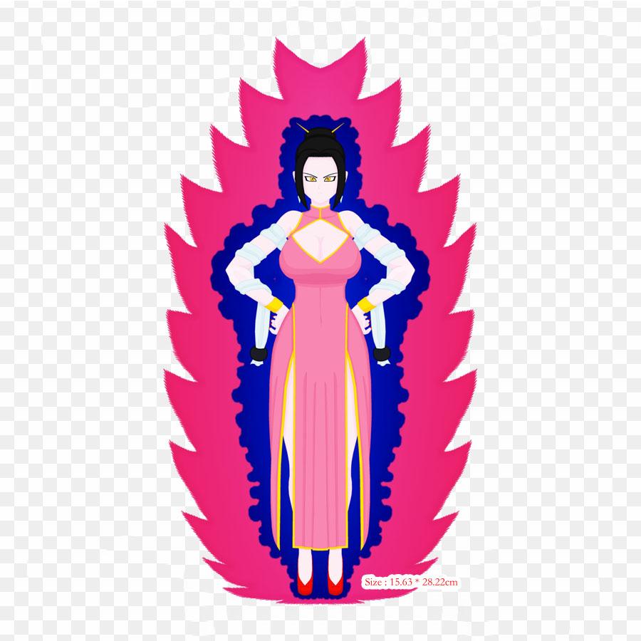Patches For Clothes Bag Iron On Thermal Stickers Fat Majin Buu Majin Buu Piccolo Pattern Washable Heat Transfer