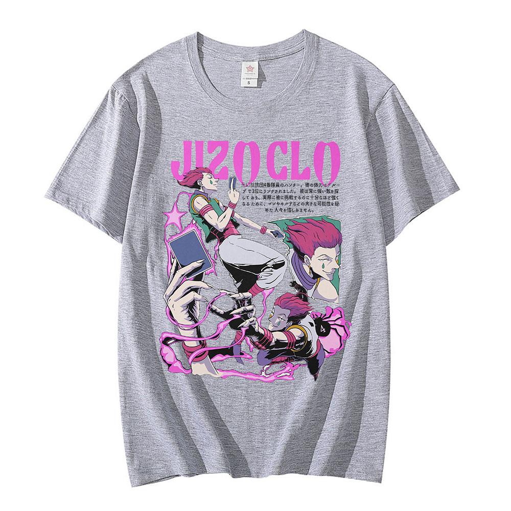 Аниме Hunter X Hunter Футболка Манга Курапика Хисока Killua Zoldyck Графические футболки — фото 5