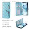 Crossbody Cards Solt Wallet Leather Flip Case For iPhone 16 15 Pro Max 14 Plus 13 12 Book Stand Lanyard Strap Bag Purse Cover