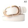 105Cm Female Luxury  Versatile Belt Adjustable Metal Buckle Belt For Women Suit Jeans Clothing Accessories