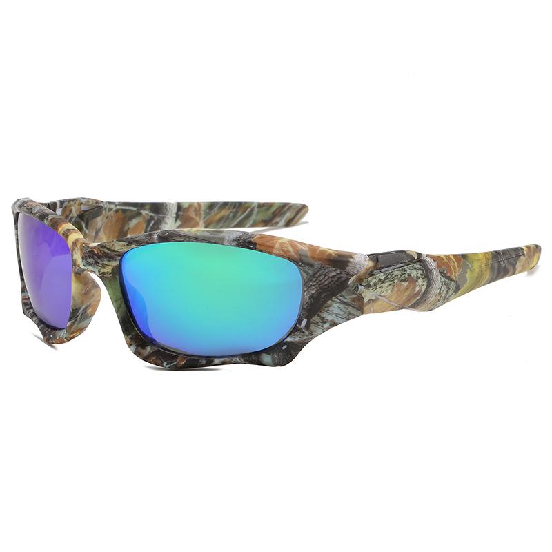 Men's Polarized Tactical Windproof Sunglasses - Military Green, Sports Style